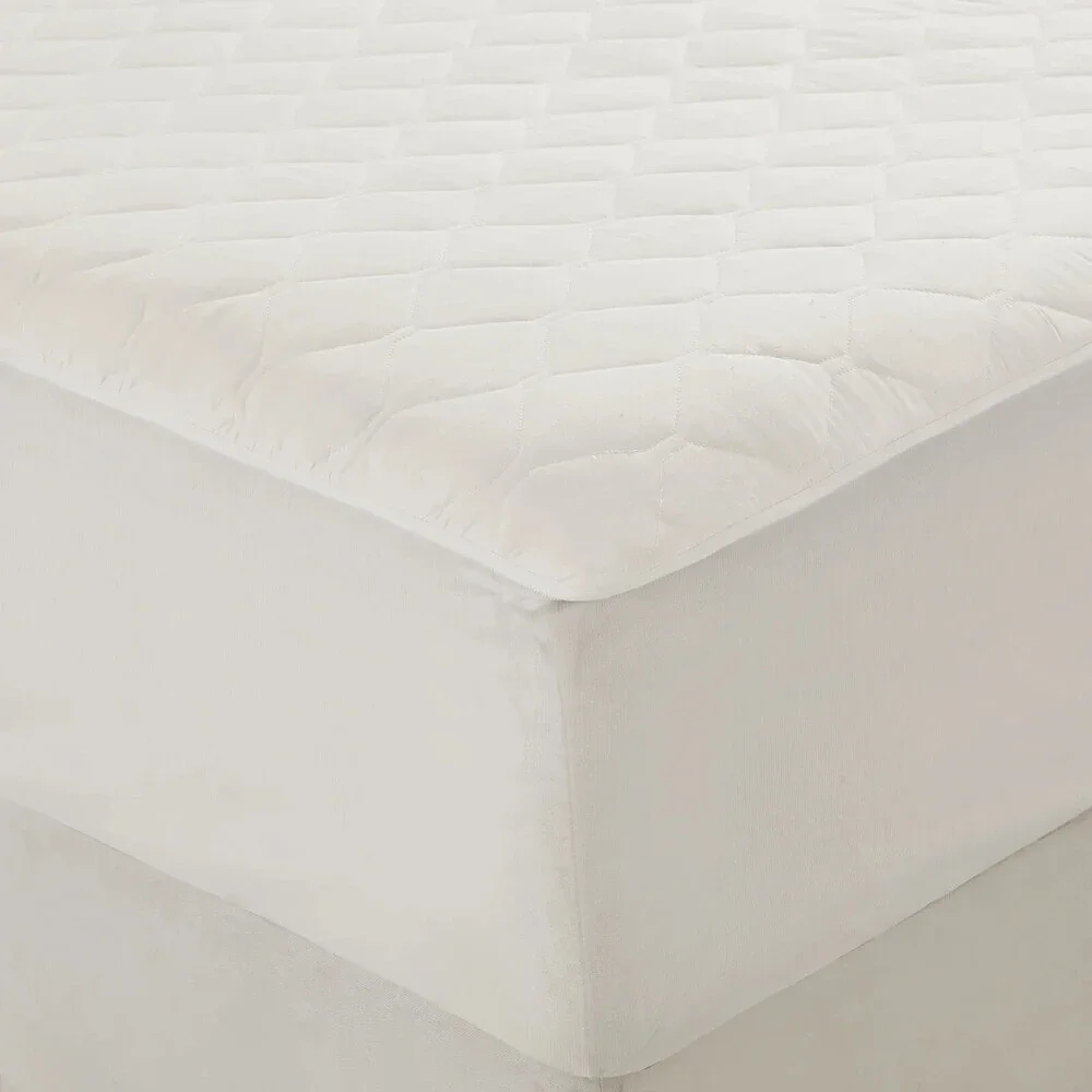Beautyrest BR55-0900 Mattress Pad Queen White Cotton 20 Heat Deep Pocket BED83